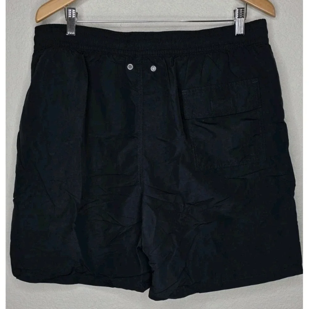New Polo Ralph Lauren Shorts Classic Fit Swim Trunks Black LT Men Tall